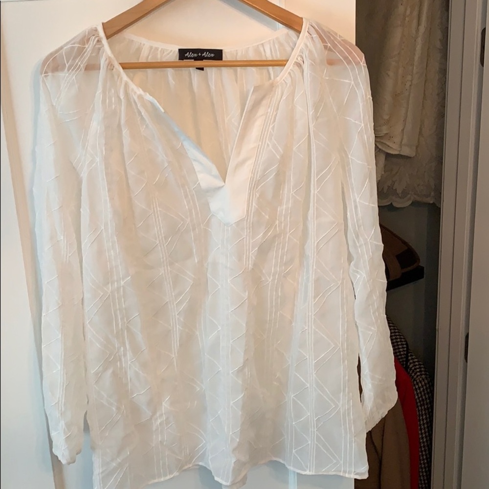 Alex and Alex coverup tunic